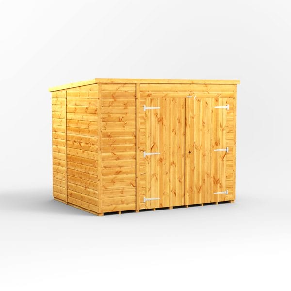 8x6 power pent storage shed